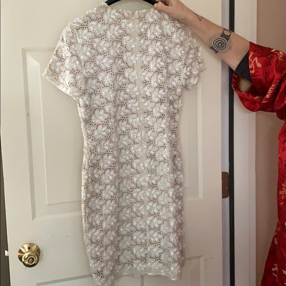 French Connection beaded cotton dress - Picture 2 of 6